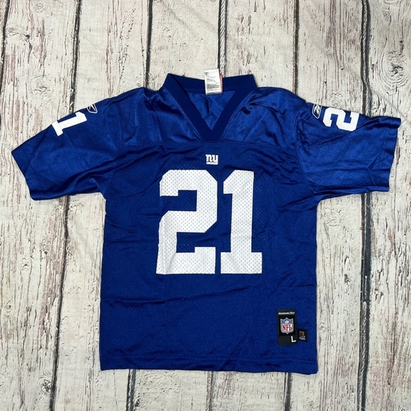Tiki Barber New York Giants NFL Football Reebok Youth Boys Kids Jersey - Picture 1 of 5